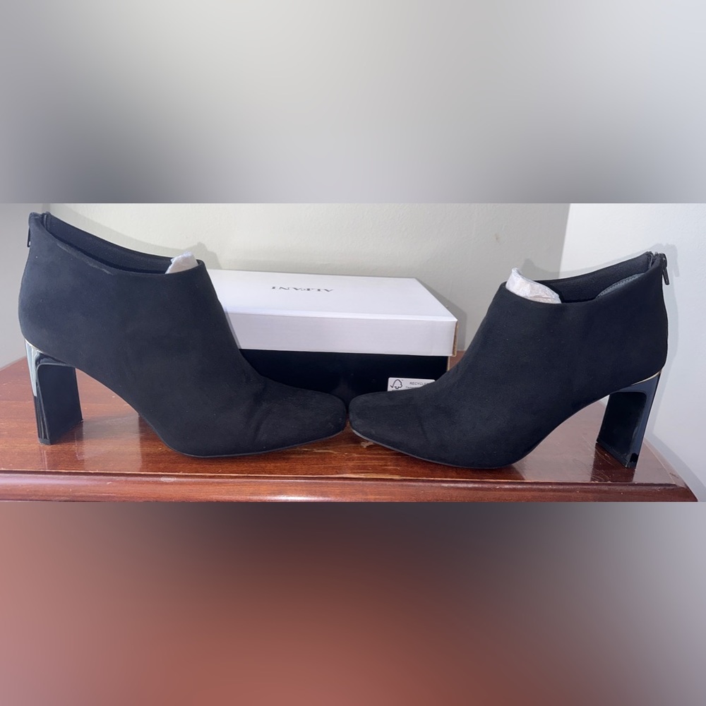 Alfani Step N Flex Brittnee Micro Bootie Ankle Boots - Picture 5 of 12